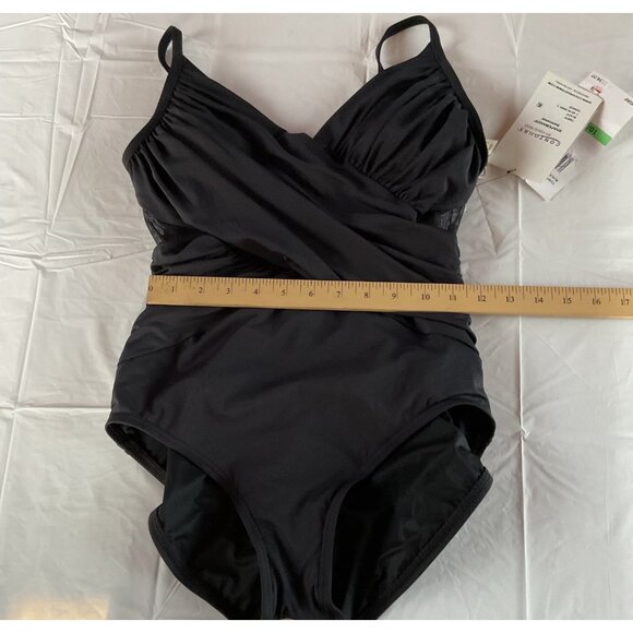 NWT Contours By Coco Reef Black Shapemaker Swimsuit Underwire Support Solutions - Picture 8 of 12